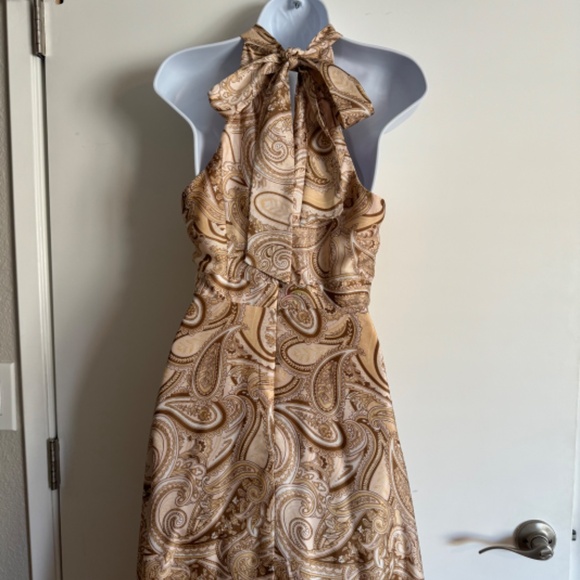 LAUNDRY Halter Dress - Size 4 - Picture 3 of 9